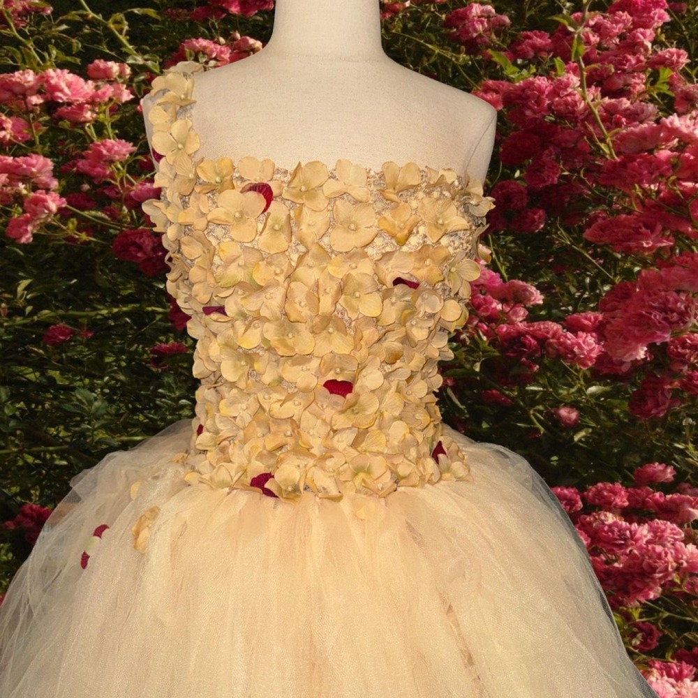 Vintage Handmade Fairycore Tulle Princess Dress | 26" Waist